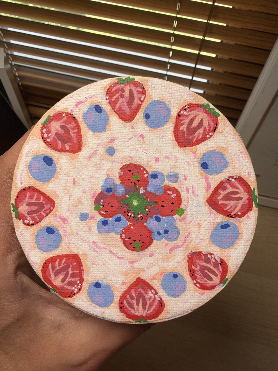 Scatola con fragole