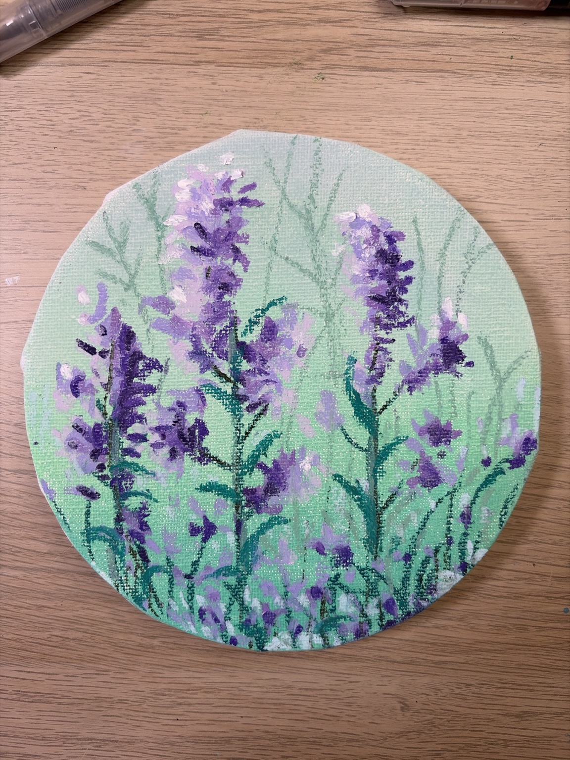 Lavanda in cerchio