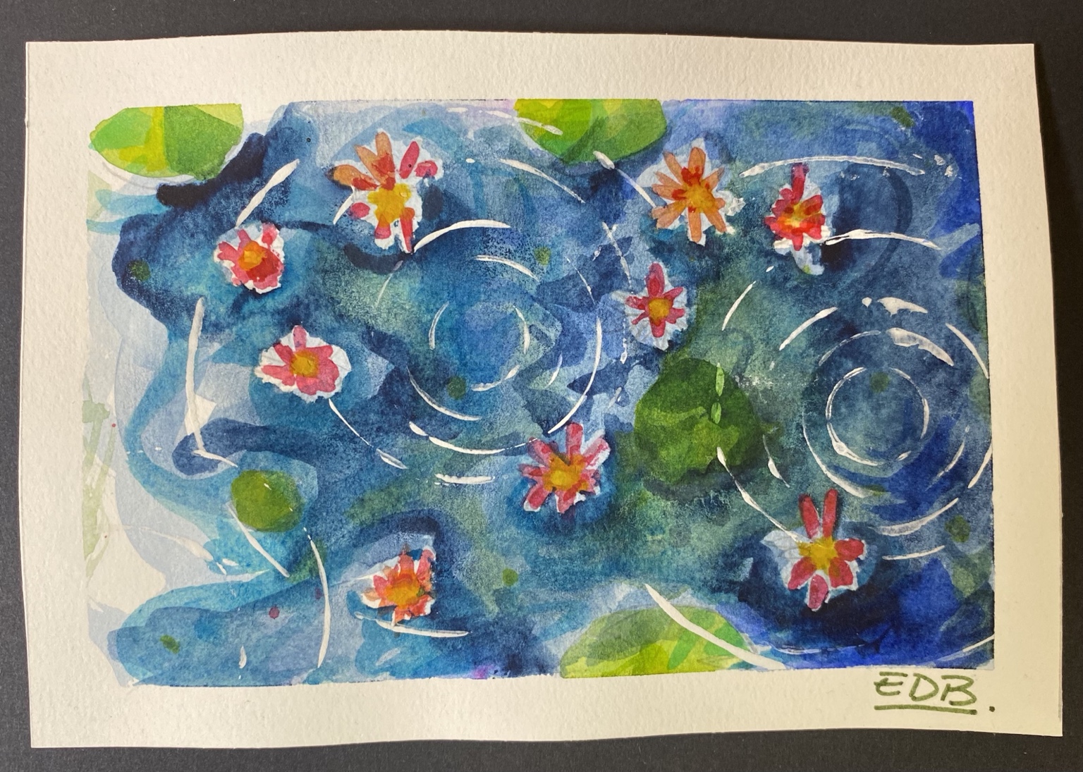 Fiori sull’acqua