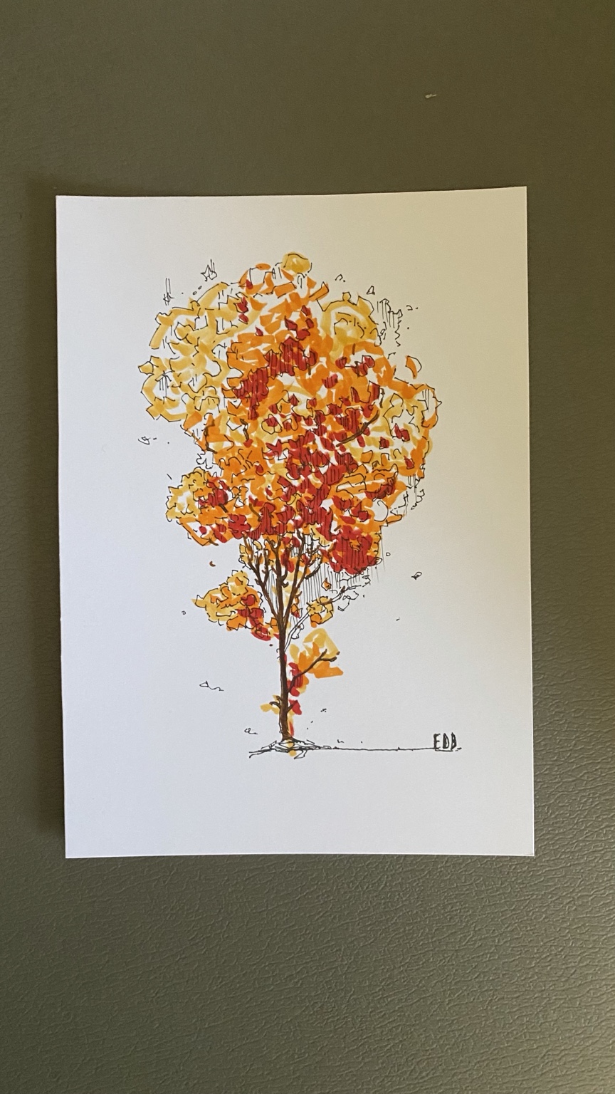 Albero d’autunno