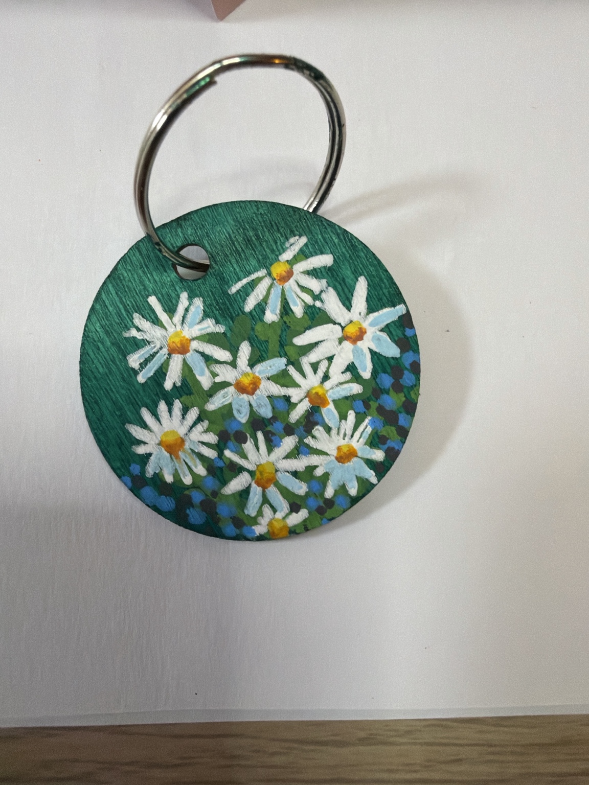 Portachiavi con margherite